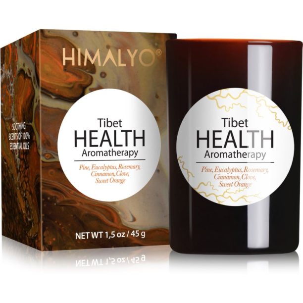 HIMALYO HEALTH ароматна свещ 45 гр. купи на топ цена