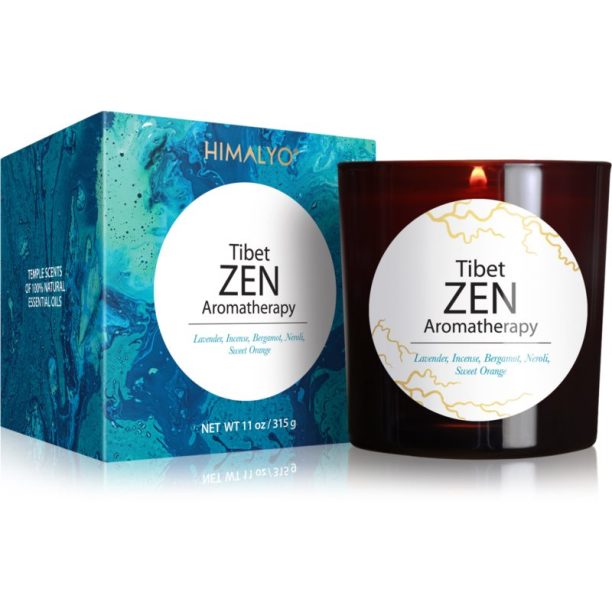 HIMALYO ZEN ароматна свещ 315 гр. купи на топ цена