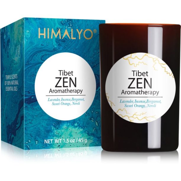 HIMALYO ZEN ароматна свещ 45 гр. купи на топ цена