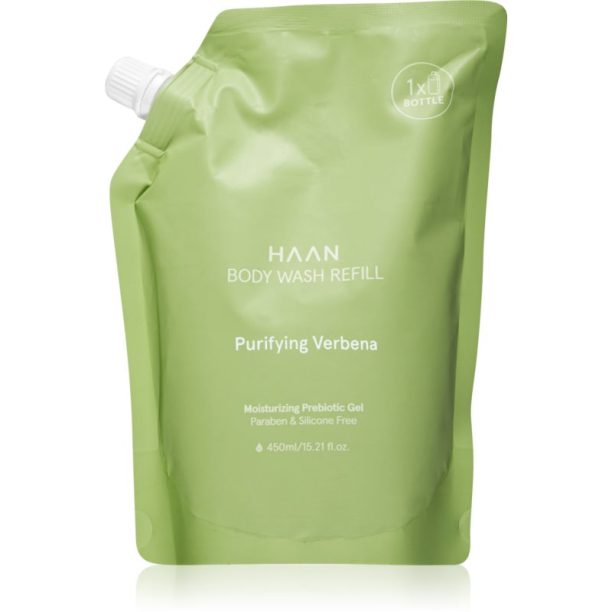 Haan Body Wash Purifying Verbena почистващ душ гел пълнител 450 мл.