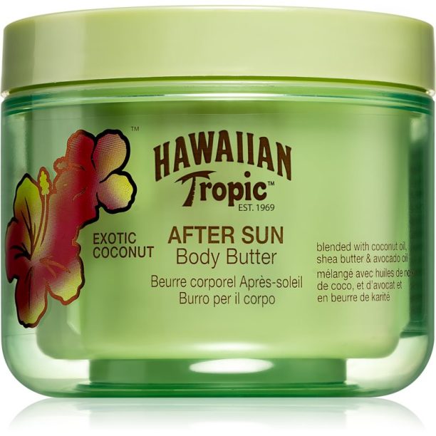 Hawaiian Tropic After Sun масло за тяло с хидратиращ и успокояващ ефект след слънчеви бани 200 мл. на ниска цена