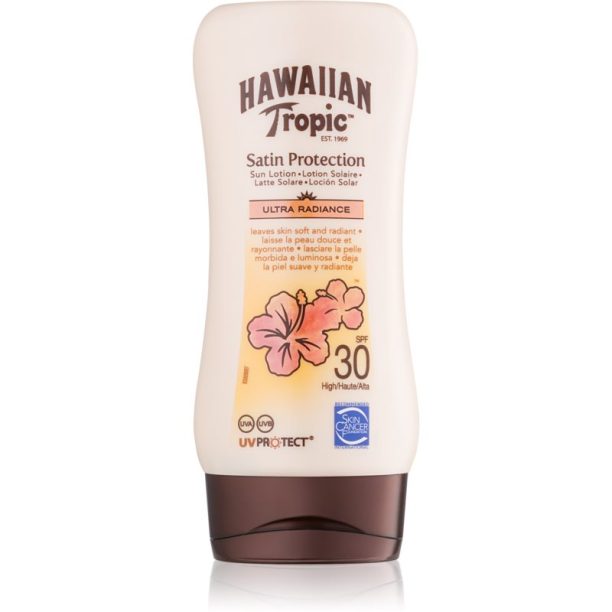 Hawaiian Tropic Satin Protection мляко за загар SPF 30 180 мл.