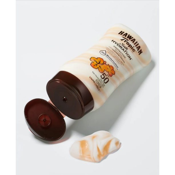 Hawaiian Tropic Silk Hydration SPF50 защитно мляко за загар 180 мл. на ниска цена