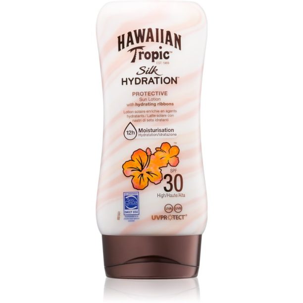 Hawaiian Tropic Silk Hydration хидратиращ слънцезащитен крем SPF 30 180 мл.