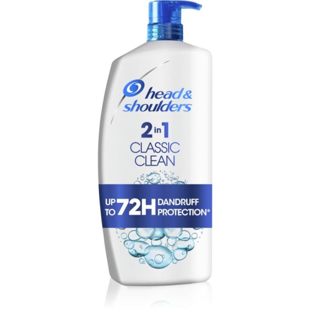 Head & Shoulders Classic Clean шампоан против пърхот 2 в 1 900 мл. на ниска цена