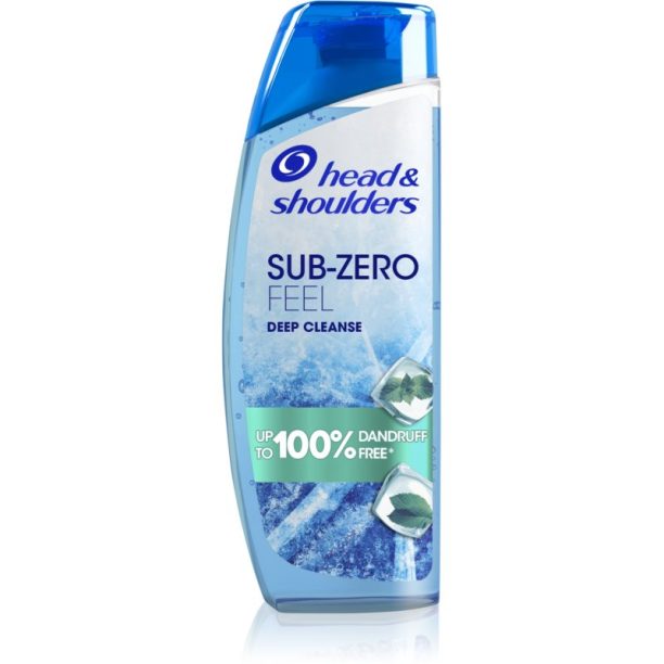 Head & Shoulders Deep Cleanse Sub Zero Feel хидратиращ шампоан против пърхот 300 мл. на ниска цена