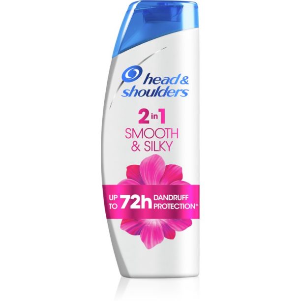 Head & Shoulders Smooth & Silky шампоан против пърхот 2 в 1 360 мл. на ниска цена