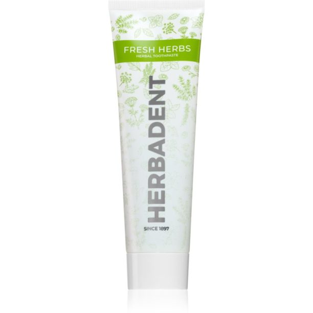 Herbadent Herbal Toothpaste Fresh Herbs билкова паста за зъби Fresh Herbs 75 гр.