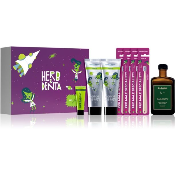 Herbadent Junior Set Комплект за дентална грижа (за деца )