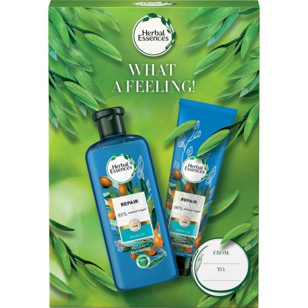 Herbal Essences 96% Natural Origin Argan Oil подаръчен комплект (За коса)