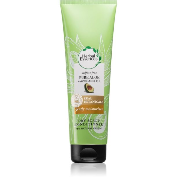 Herbal Essences 96% Natural Origin Gently Moisturises балсам За коса Pure Aloe & Avocado 275 мл.