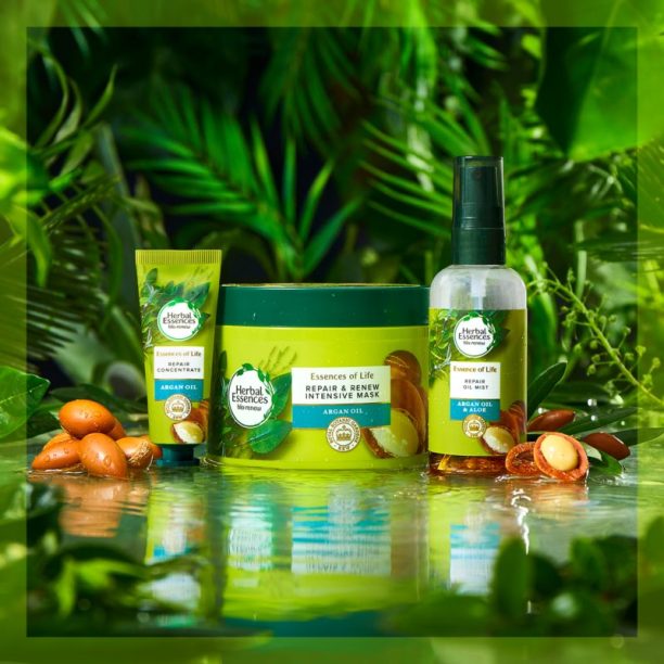 Herbal Essences Essences of Life Argan Oil регенерираща маска за коса 450 мл. купи на топ цена