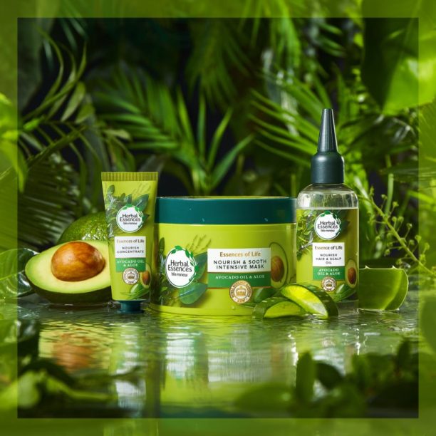 Herbal Essences Essences of Life Avocado Oil подхранваща маска за коса 450 мл. купи на топ цена