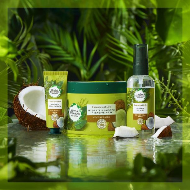 Herbal Essences Essences of Life Coconut Oil хидратираща маска за коса 450 мл. купи на топ цена