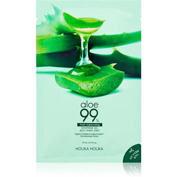 Holika Holika Aloe 99% хидратираща платнена маска 23 мл.