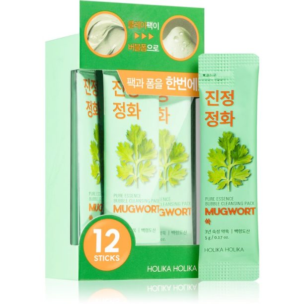 Holika Holika Pure Essence Mugwort изгодна опаковка за перфектно почистена кожа