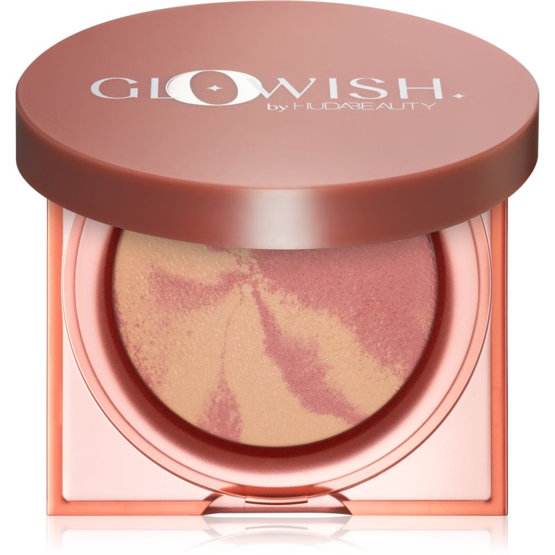 Huda Beauty Glo Wish Cheeky руж цвят Milky Rose 2