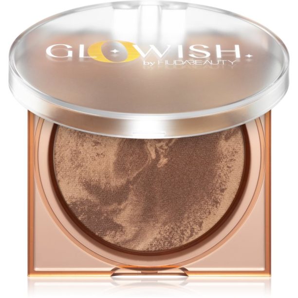 Huda Beauty Glo Wish Soft Radiance бронзант цвят 03 Tan Light 8 гр.