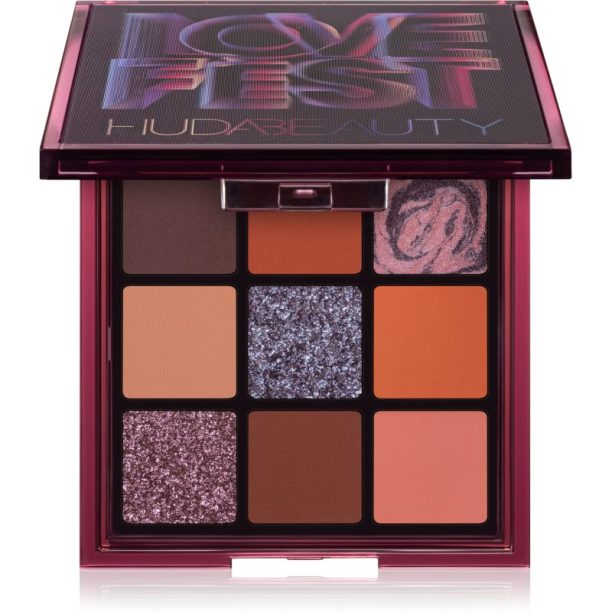 Huda Beauty Lovefest Obsessions палитра сенки за очи 7 гр.