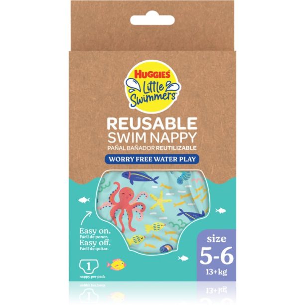 Huggies Little Swimmers Reusable 5/6 пелени бански