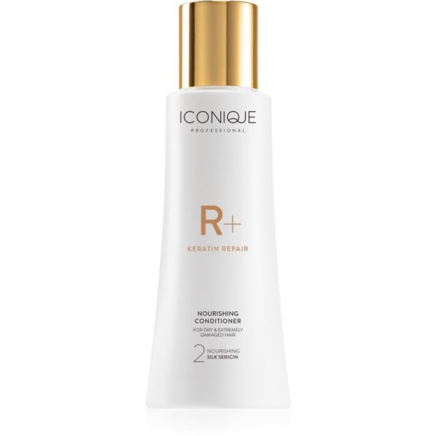 ICONIQUE Professional R+ Keratin repair Nourishing conditioner кератинов възстановяващ балсам за суха и увредена коса 100 мл. на ниска цена