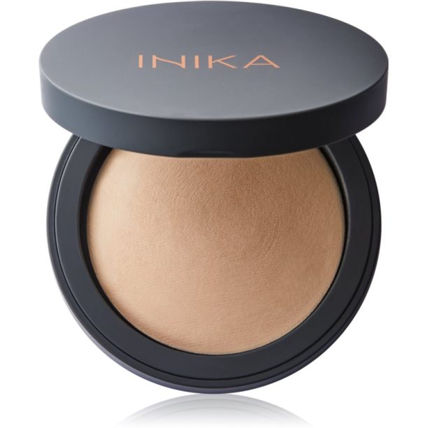 INIKA Organic Baked Mineral Foundation компактна минерална пудра цвят Strength 8 гр.