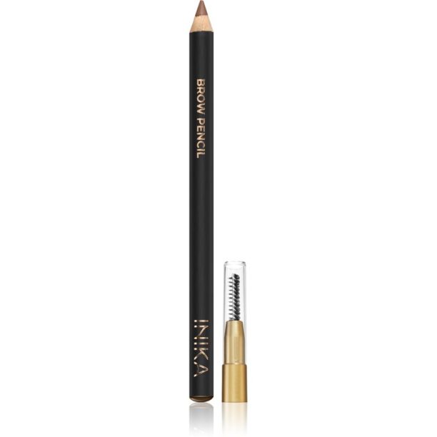 INIKA Organic Brow Pencil молив за вежди цвят Brunette 1