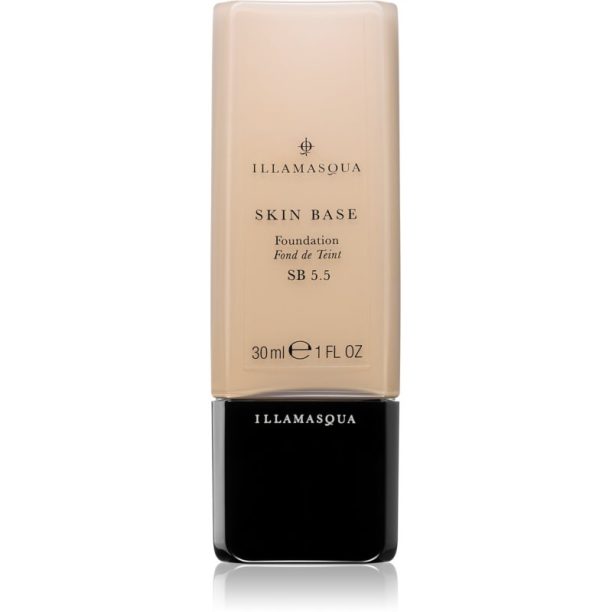 Illamasqua Skin Base дълготраен матиращ фон дьо тен цвят SB 5.5 30 мл.