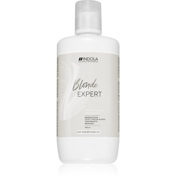 Indola Blond Expert Insta Strong подхранваща маска за коса за руса коса 750 мл.