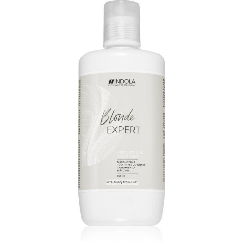 Indola Blond Expert Insta Strong подхранваща маска за коса за руса коса 750 мл.