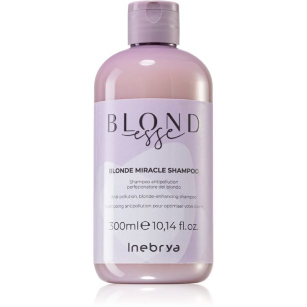 Inebrya BLONDesse Blonde Miracle Shampoo почистващ детоксикиращ шампоан за руса коса 300 мл.