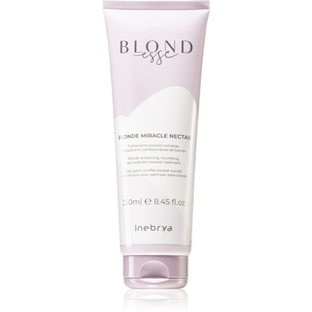 Inebrya BLONDesse Blonde Miracle Nectar дълбоко подхранваща грижа за руса коса 250 мл.