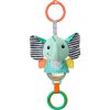 Infantino Sensory Rattle Elephant контрастна играчка за окачане 1 бр.