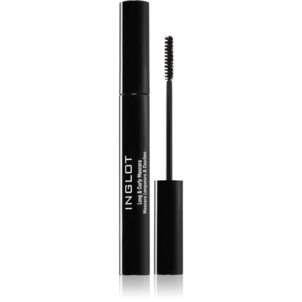 Inglot Basic спирала за удължаване и извиване на миглите цвят Black 7