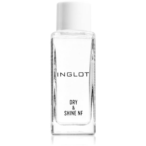 Inglot Dry & Shine NF горен лак за нокти