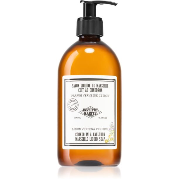 Institut Karité Paris Lemon Verbena Marseille Liquid Soap течен сапун за ръце 500 мл.