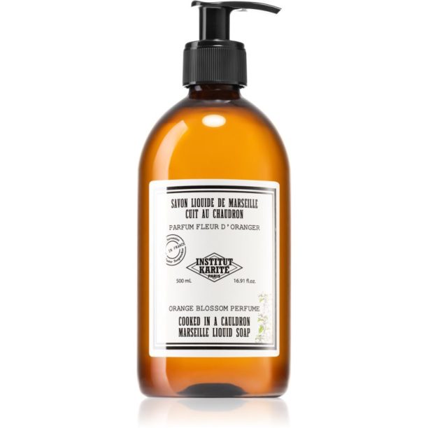 Institut Karité Paris Orange Blossom Marseille Liquid Soap течен сапун за ръце 500 мл.