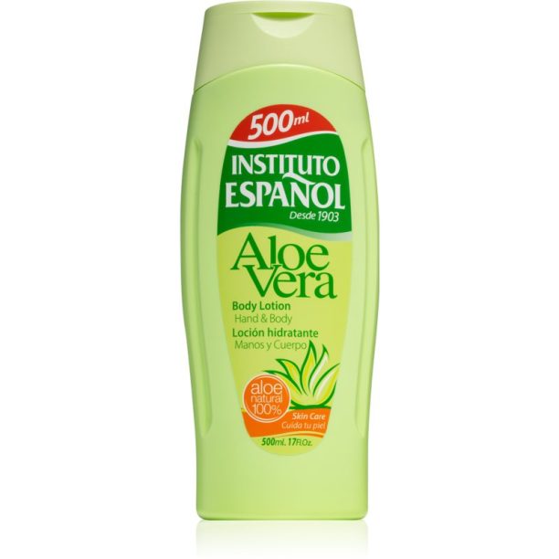 Instituto Español Aloe Vera успокояващ лосион за тяло 500 мл.