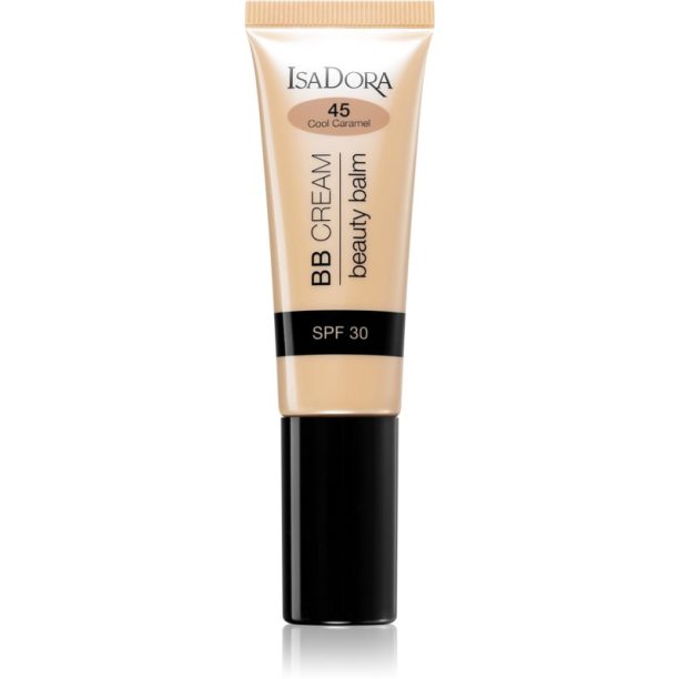 IsaDora BB Cream Beauty Balm хидратиращ BB крем SPF 30 цвят 45 Cool Caramel 30 мл.