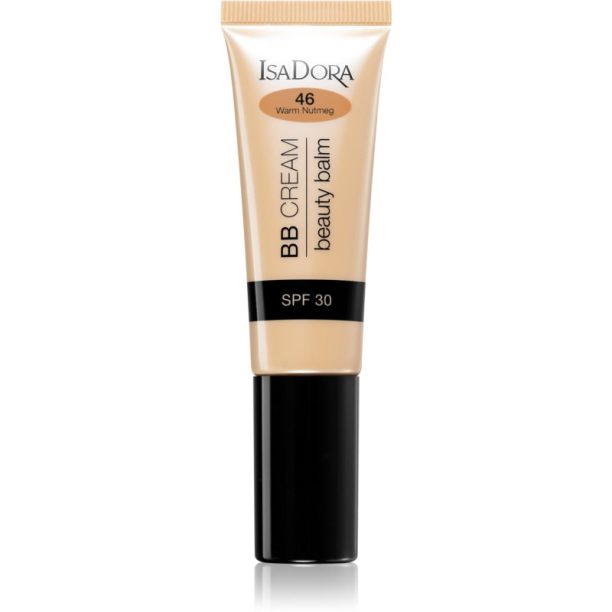 IsaDora BB Cream Beauty Balm хидратиращ BB крем SPF 30 цвят 46 Warm Nutmeg 30 мл.