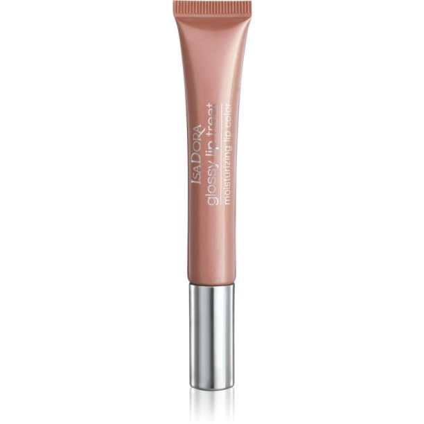 IsaDora Glossy Lip Treat хидратиращ блясък за устни цвят 51 Pearly Nougat 13 мл. на ниска цена