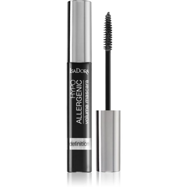 IsaDora Hypo-Allergenic Mascara оформяща спирала за чувствителни очи цвят 30 Black 10 мл.