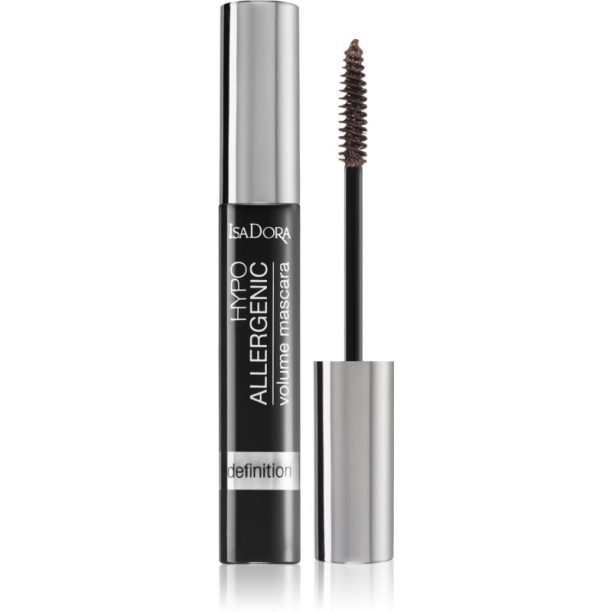 IsaDora Hypo-Allergenic Mascara оформяща спирала за чувствителни очи цвят 32 Brown 10 мл.