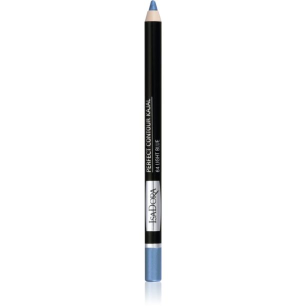 IsaDora Perfect Contour Kajal молив за очи тип каял цвят 64 Light Blue 1