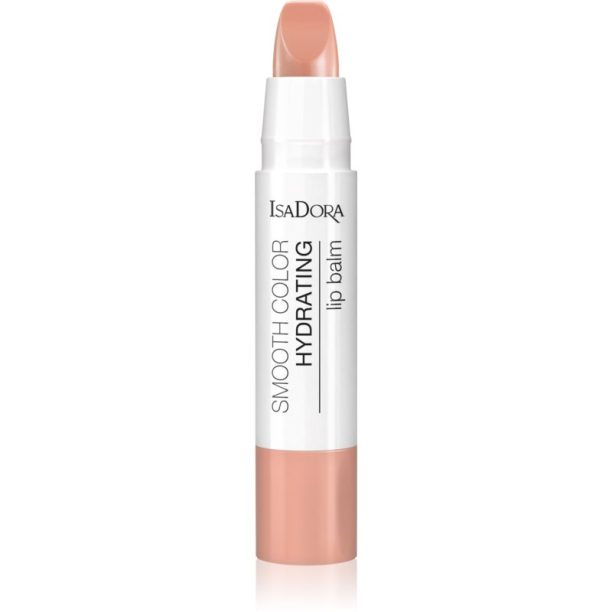 IsaDora Smooth Color Hydrating хидратиращ балсам за устни цвят 54 Clear Beige 3