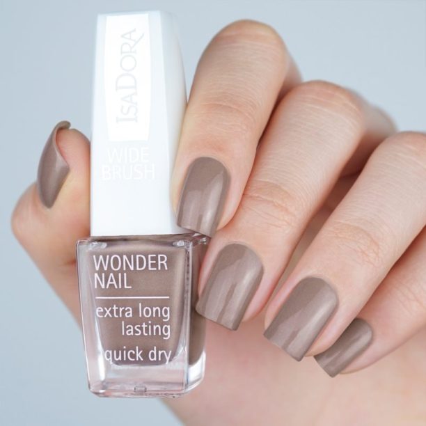 Wonder Nail IsaDora Wonder Nail бързозасъхващ лак за нокти цвят 752 Machiato 6 мл.