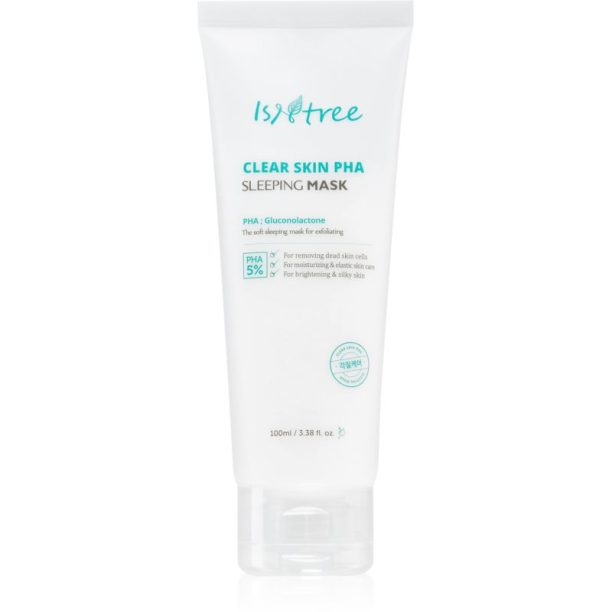 Isntree Clear Skin PHA Sleeping Mask нощна маска за възстановяване на кожата 100 мл.