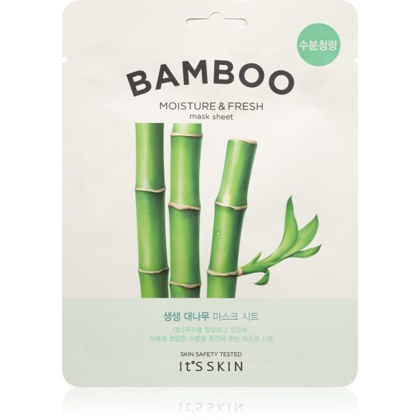 It´s Skin The Fresh Mask Bamboo платнена маска с омекотяващ и освежаващ ефект 19 гр.