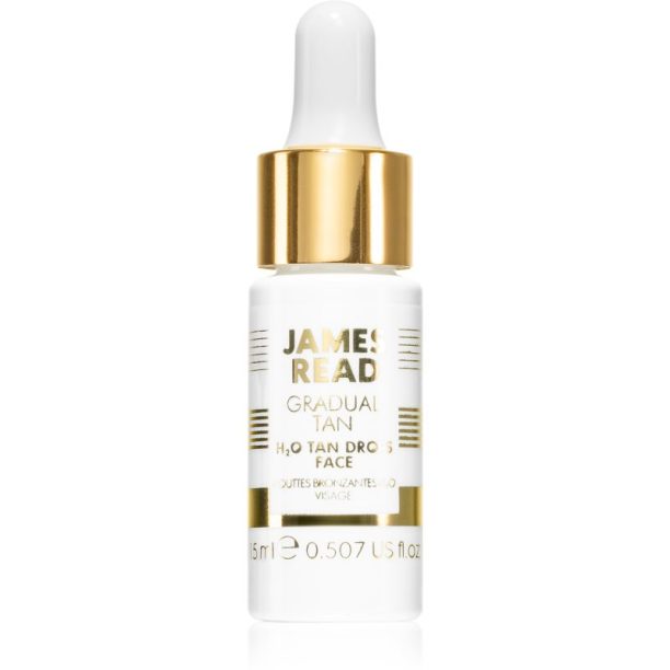 James Read Gradual Tan H2O Tan Drops автобронзантни капки за лице 15 мл.