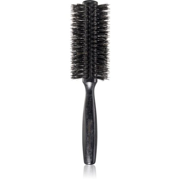 Janeke Black Line Tumbled Wood Hairbrush Ø 55mm кръгла четка за коса